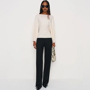 Reformation Avery Long Sleeve Knit Top